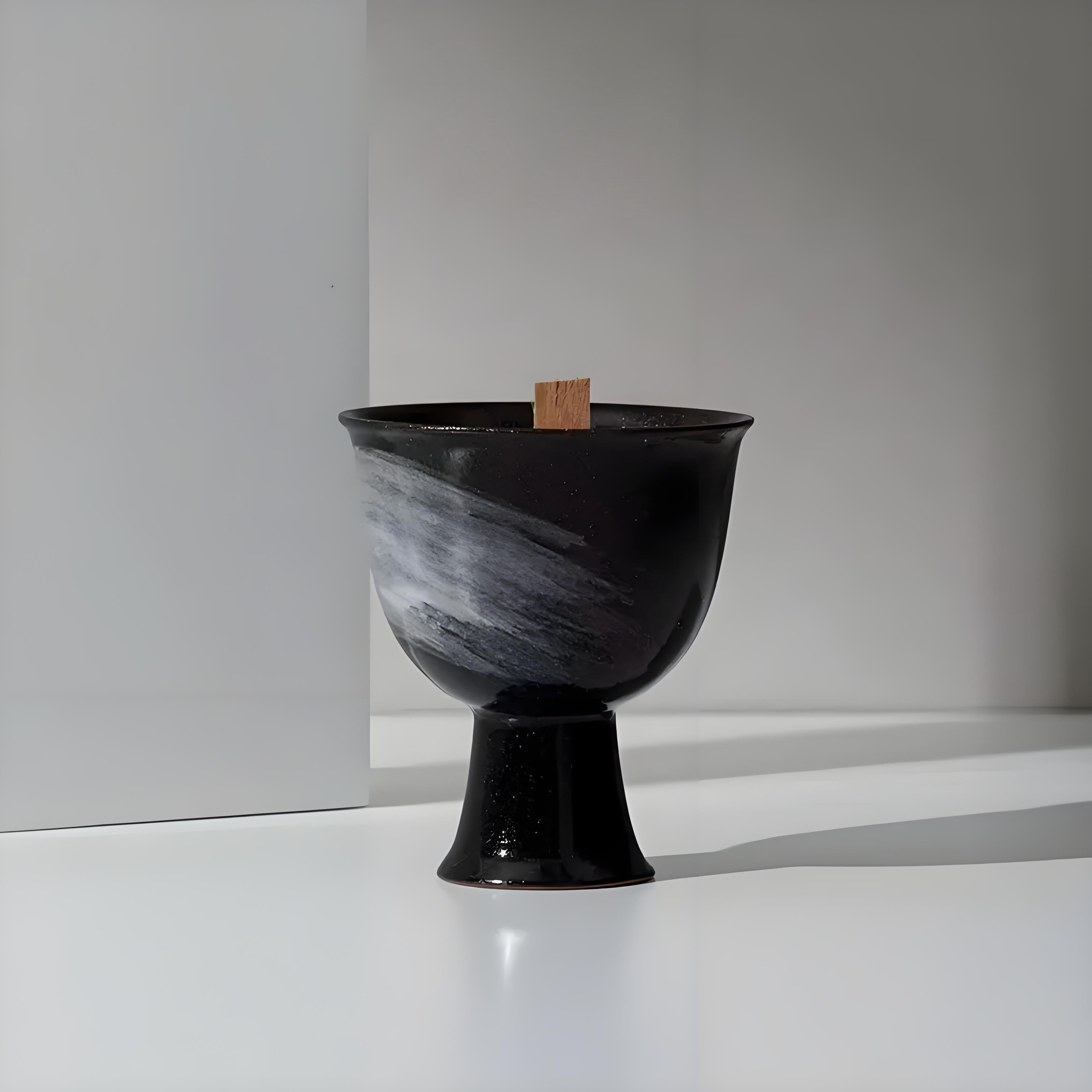 Vela aromática de porcelana